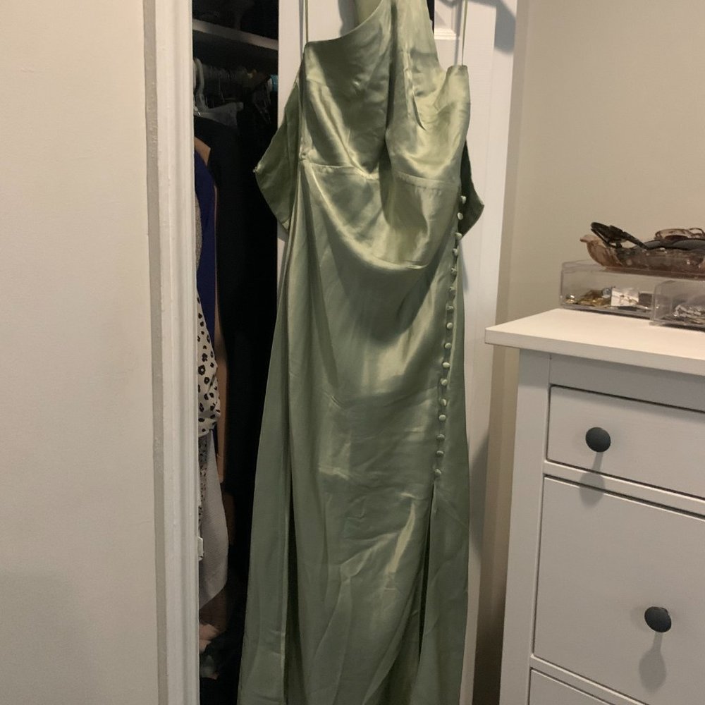 NICHOLAS Aline Pistachio Dress - Picture 3 of 3